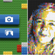 Illustration for article titled Official iPhone Lego App Converts Reality Into a Brick Mosaic